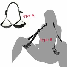 Neck Collar Leg Thigh Cuff Strap Restraint Fantasy for Couples Spreader Bondage