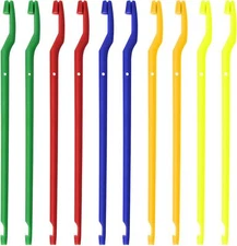 Fishing Easy Fish Hook Remover Tool 10pcs Fishing Disgorgers Plastic Portable 