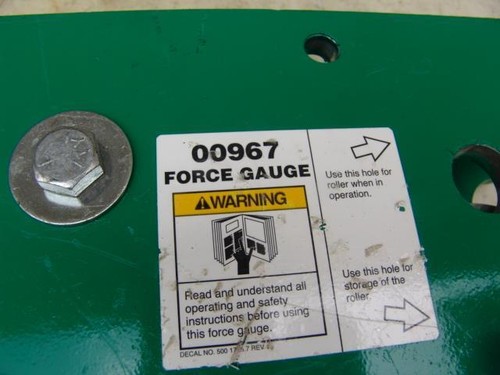 Greenlee delux force gauge model 00967 for tugger puller only what is pictured - Picture 3 of 7