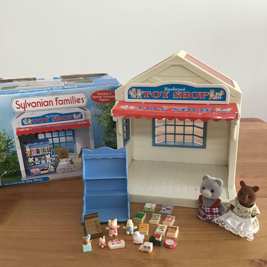 sylvanian families toy shop set