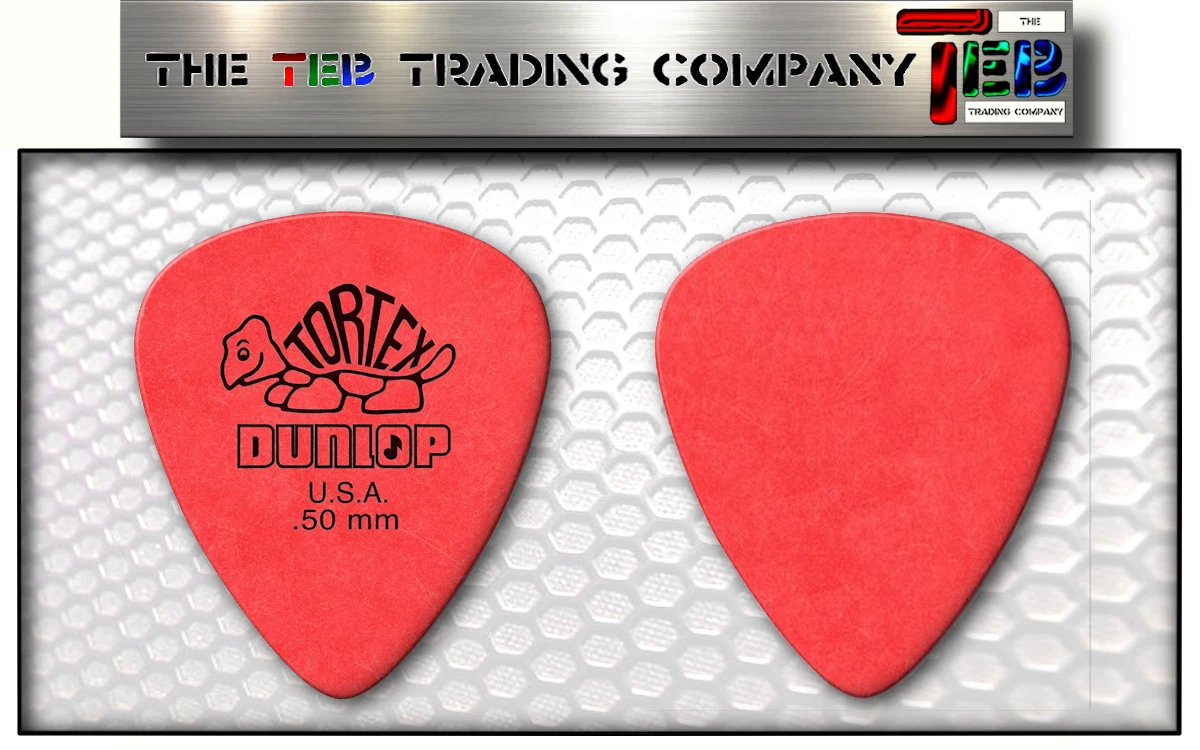Selecciones de guitarra estándar Dunlop Tortex - Plectrum - Elige tu tamaño/color/cantidad