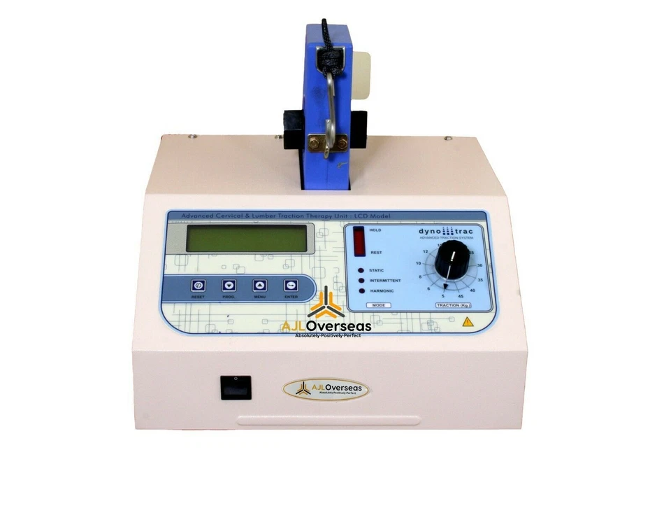 Écran LCD Dynotrac Machine de traction lombaire et cervicale Soulagement de l... - Photo 3/4