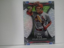 2021 Topps Update Topps Tek 70th Anniversary Dylan Carlson #TTA-21 Rookie RC