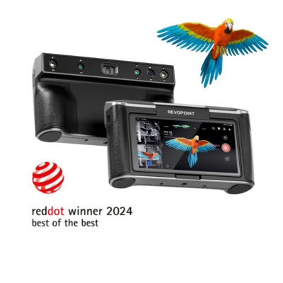 Revopoint MIRACO PRO 3D Scanner For 3D Print 0,02 mm Präzision Handheld Scanner