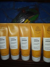 5x BATH and  BODY WORKS AROMATHERAPY UNWIND SANDALWOOD VANILLA CREAM LOT x5