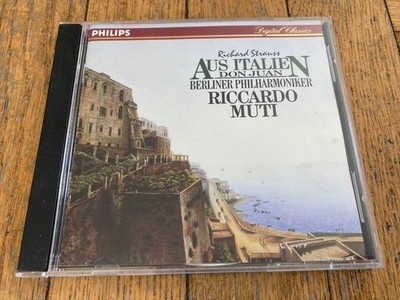 R. Strauss: Don Juan, Aus Italien / Muti / Berlin Philharmonic (CD, 1990)