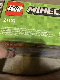 Brand New, Authentic LEGO Minecraft: The Ice Spikes (21131) LEGO Set, Read