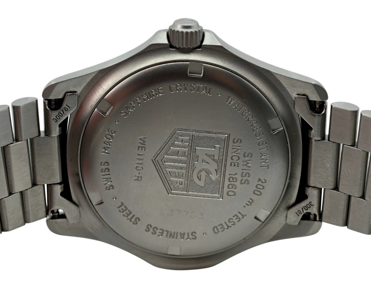 TAG Heuer 2000 Men's Black Watch - WE1110R for sale online