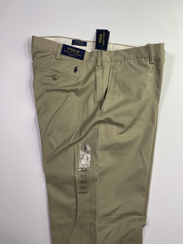 Polo Ralph Lauren Chino Pants Men’s 40x34 (M.41x33) NWT Biege - Picture 5 of 12