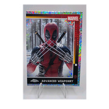 2025 Topps Chrome Deadpool & Wolverine Parallel #54 Advanced Weaponry Card