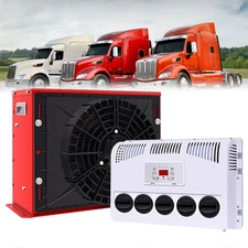 11000 BTU Truck Cab Air Conditioner Fits Semi Trucks Bus RV Caravan 12V Split AC