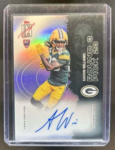 2025 Topps Signature Savion Williams Rookie Class Autographs (RAW)