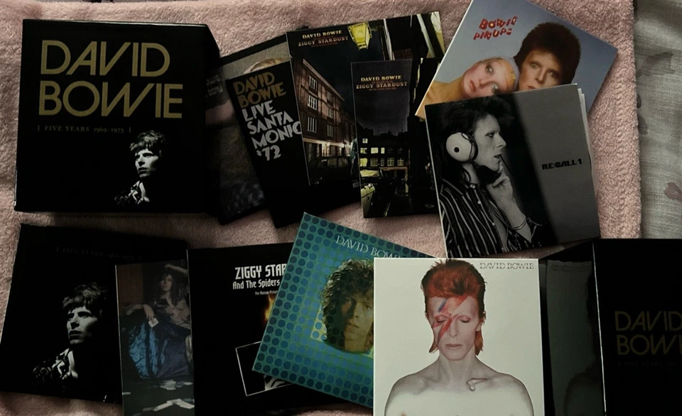 Five Years 1969-1973 by David Bowie (CD box, 2015) Gold Discs  - Image 2 of 2