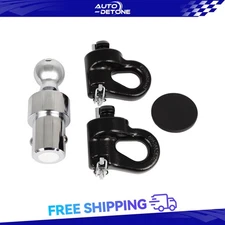2-5/16" Gooseneck Hitch Kit For Nissan Titan XD Chevy Silverado GMC 2500 3500 HD