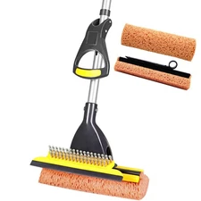 Yocada Sponge Mop Home Commercial Use Tile Floor Bathroom Garage Cleaning Tot...