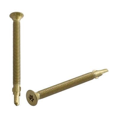#14 X 3-1/4'' Reamer Tek Torx/Star Head Self-Drilling Wood to Metal Screws - Tek