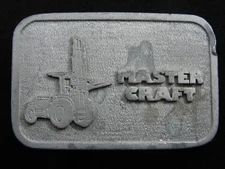 RF03112 VINTAGE 1970s **MASTER CRAFT** HEAVY MACHINERY BELT BUCKLE