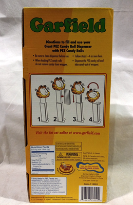 GIANT GARFIELD TALKING PEZ - 12