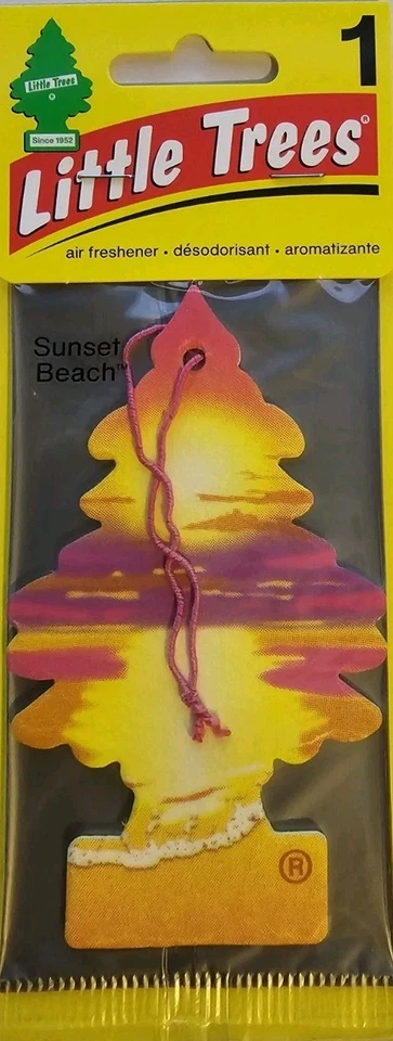 Little Trees Sunset Beach Scent Car Air Fresheners, 12 Pack - Image 3 of 4