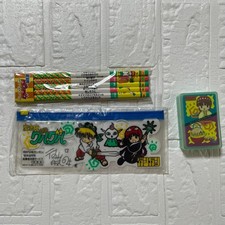 Mahoujin Guru Pen Case Pen Set Matite Carte da Gioco Vintage Da Collezione