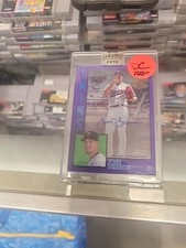 2019 Topps Clearly Authentic 1984 Design Purple 4/10 Jose Berrios #TBA-JB Auto