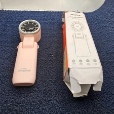 WHATOOK H05: Portable Handheld Fan with Air Turbo Technology