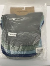 Tiny Twinkle Mess Proof, Waterproof Baby Bibs Multicolor 5 Pack 6-24 Mos NEW