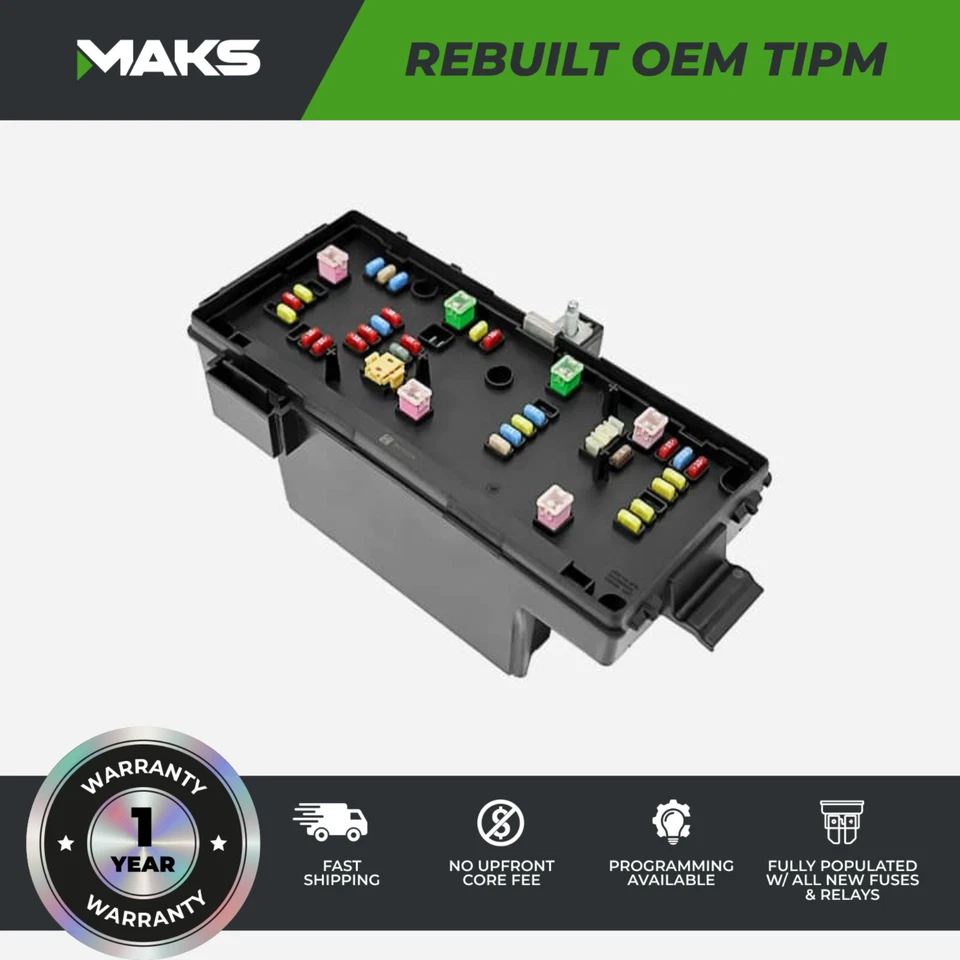 Dodge RAM 2500 3500 2008-2009 OEM reconstruido TIPM 68028005 *¡programación incluida!* Foto 2 de 4