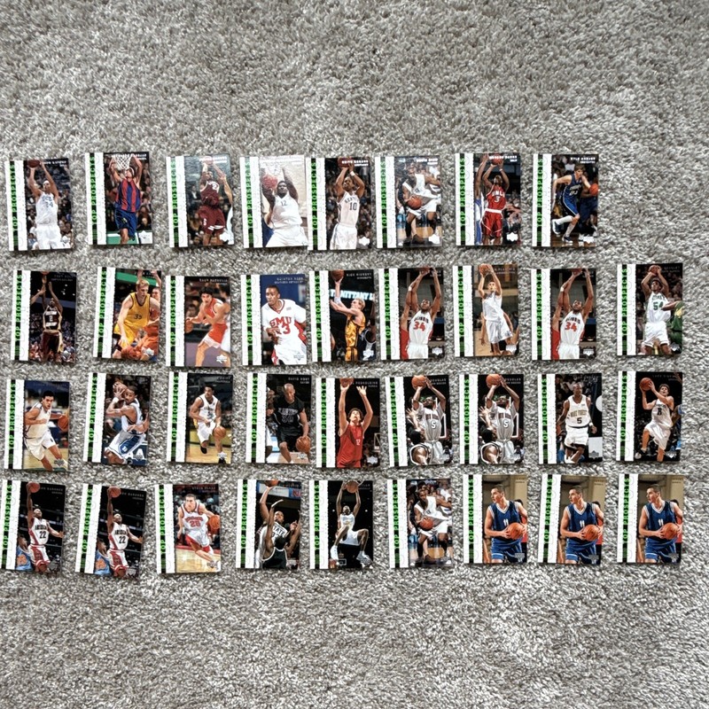 Upper Deck 2002-03 UD Top Prospects NCAA Basketball 36-Card Lot