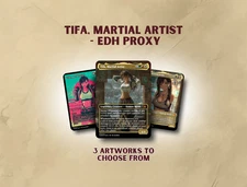Tifa, Martial Artist - Custom Magic: The Gathering Card