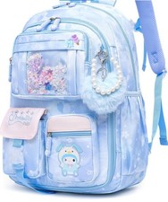 Mädchen Kinder Rucksack blau Polyester, Refl...