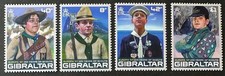 GIBRALTAR  1080 - 1083  Beautiful  Mint NEVER  Hinged  2007   Set
