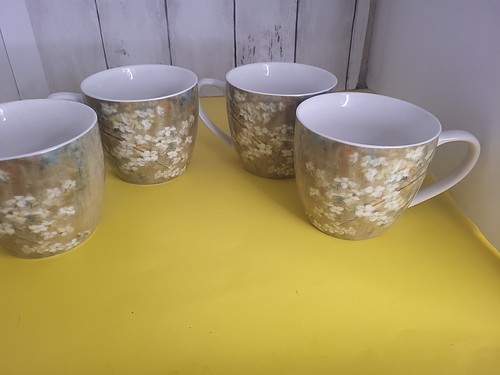 Pimpernel Dogwood in Spring Mugs Set of 4