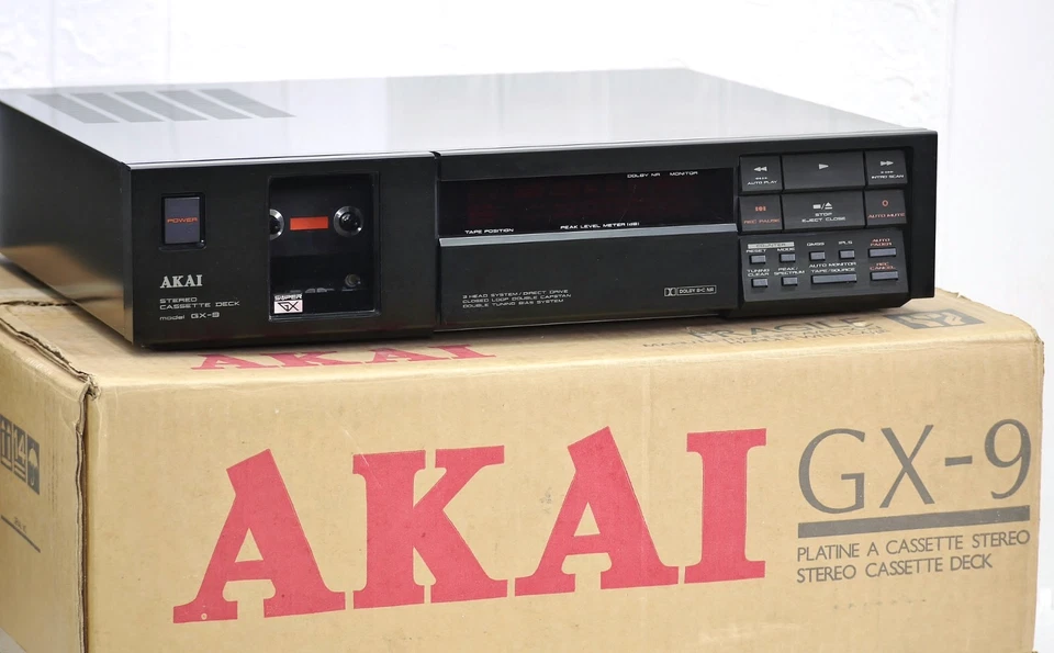 AKAI GX-9 High-End Cassette Tape Deck 1A-Zustand in OVP! Serviced + 1J.Garantie! - Bild 3 von 4