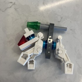 LEGO SPACE POLICE III, 8399 K-9 Bot Minifigure Instructions 95% COMPLEYE