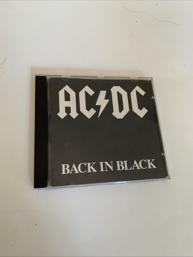 AC/DC Back In Black Cd Music