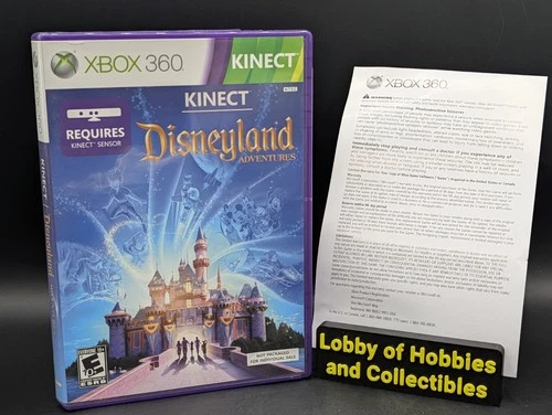 Kinect Disneyland Adventures ( Microsoft Xbox 360 ) CIB - Mint Disc - Tested