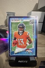 2025 Panini Donruss Optic - Rated Rookie Pat Bryant #215 Purple Shock Prizm (RC)