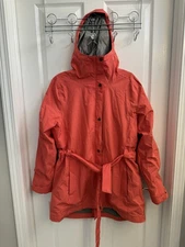 Columbia Women's Size XL pink Pardon My Trench Omni-Shield Vented Rain Jacket