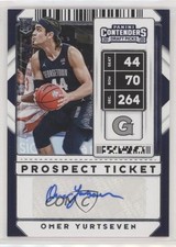 2020 Panini Contenders Draft Picks Prospect Ticket Omer Yurtseven #100 Auto 01qx