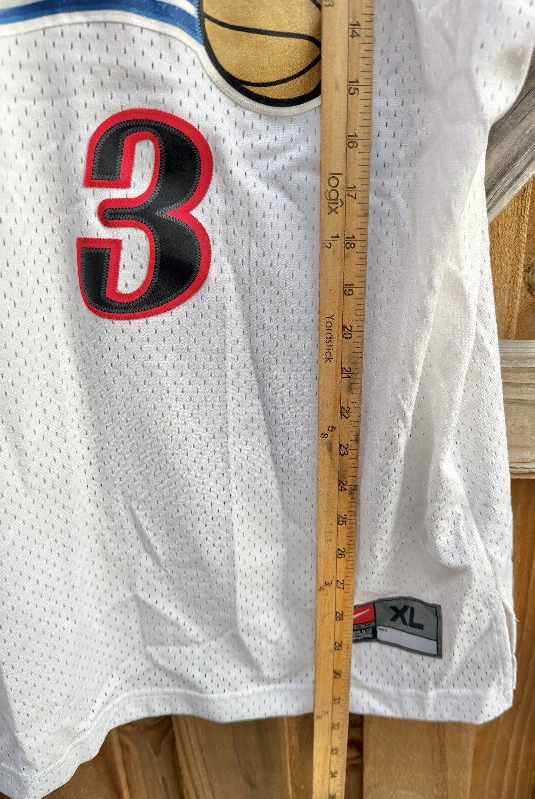 Nike Allen Iverson Vintage Nike Sixers Swingman Jersey XL Men’s thumbnail 4