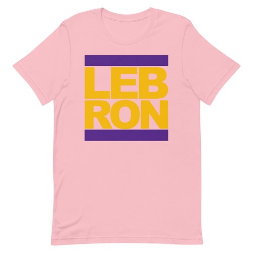 LEBRON JAMES Run Style T-SHIRT Los Angeles Lakers Goat Basketball Streetwear Tee - Picture 3 of 4