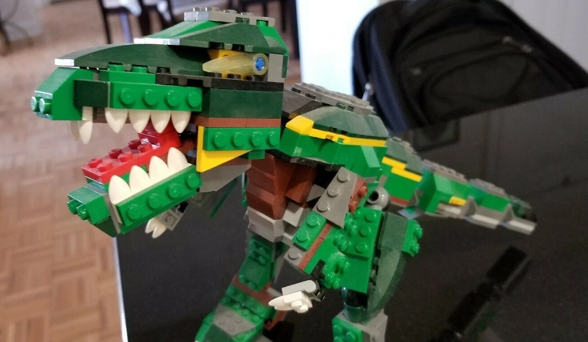 T rex lego creator hot sale