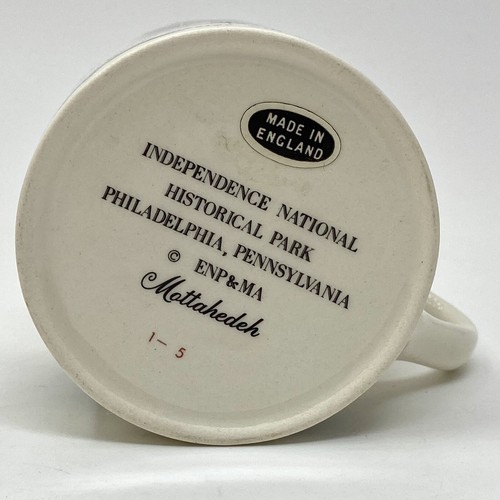 Tazza Vintage Franklin's Maxims Independence National Historical Park Philadelphia - Foto 7 di 8