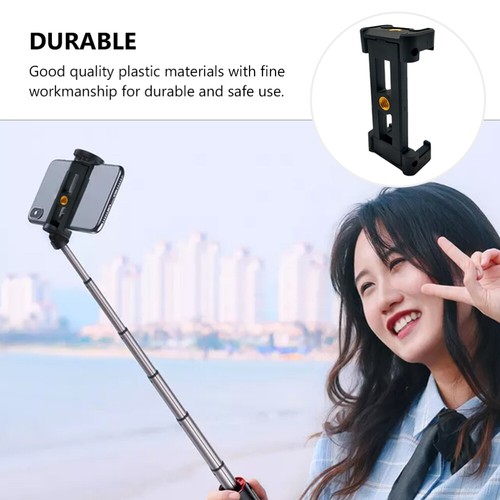 Selfie Stick Mobile Phone Clip Cellphone Tripod Mount Holder Shape - 第 6/12 張圖片