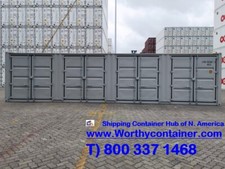 40ft High Cube '4-Door Open Side' New Shipping Container | Detroit, MI