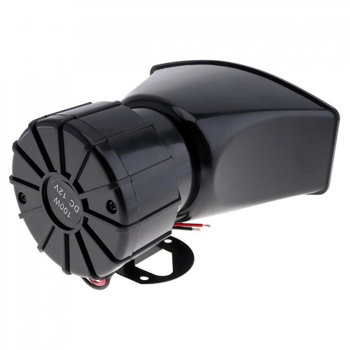 7 Tone Sound Car Siren Vehicle Horn with Mic PA Speaker System Sound Amplifier - Picture 8 of 11