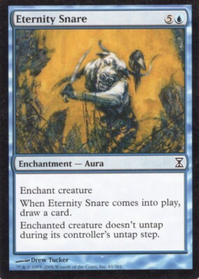 1X ETERNITY SNARE BLUE TIME SPIRAL MTG MAGIC HP X1 (yourdeckbuilder)