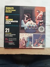 Talking View Master Reels Rudolph the Red Nose Reindeer, complete 1955 67 yrs