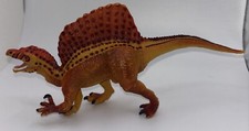 Spinosaurus Prehistoric Dinosaur Orange Toy Figure Safari Ltd 8" 2001